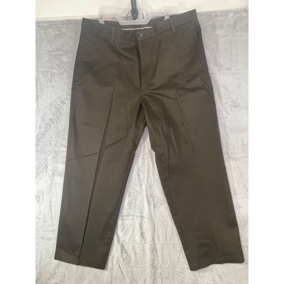 Lee Mens size 40 x 29 Brown Focus on quality performance Khakis Pants - Picture 9 of 16